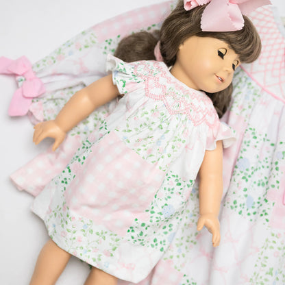 Palmer Patchwork Smocked Dolly Dress