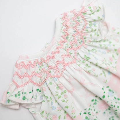 Palmer Patchwork Smocked Dolly Dress