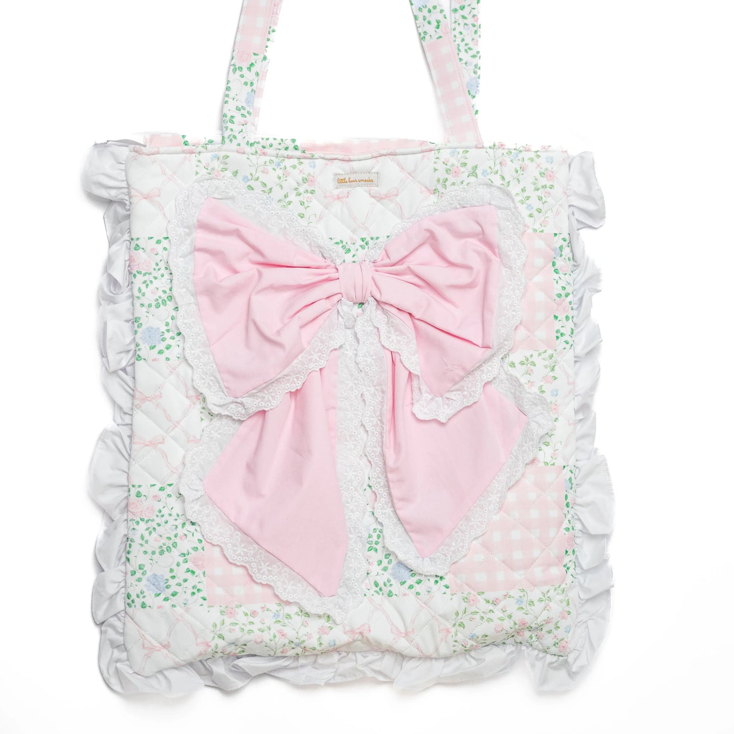 Palmer Patchwork Bow Tote