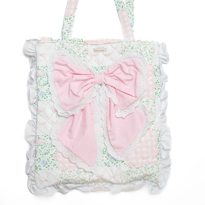 Palmer Patchwork Bow Tote