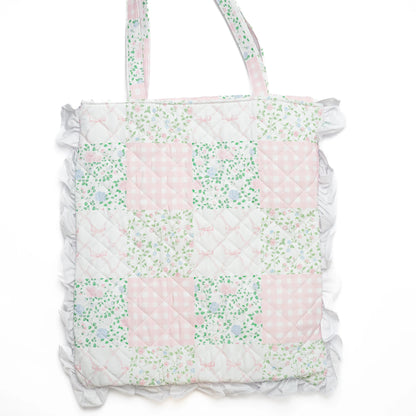 Palmer Patchwork Bow Tote