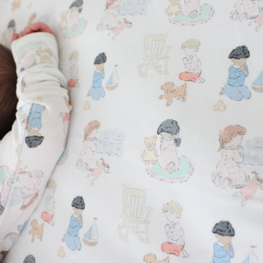 BOYS ALL ARE PRECIOUS IN HIS SIGHT BAMBOO BLANKET