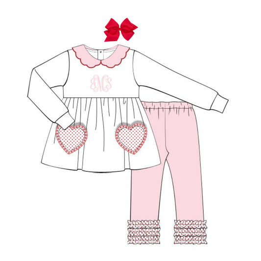 HEART POCKETS LEGGING SET