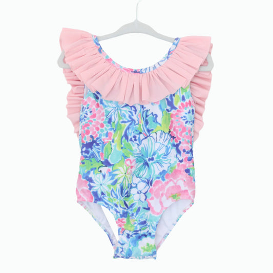 FT WALTON FLORAL BOW BACK 1PC SWIM