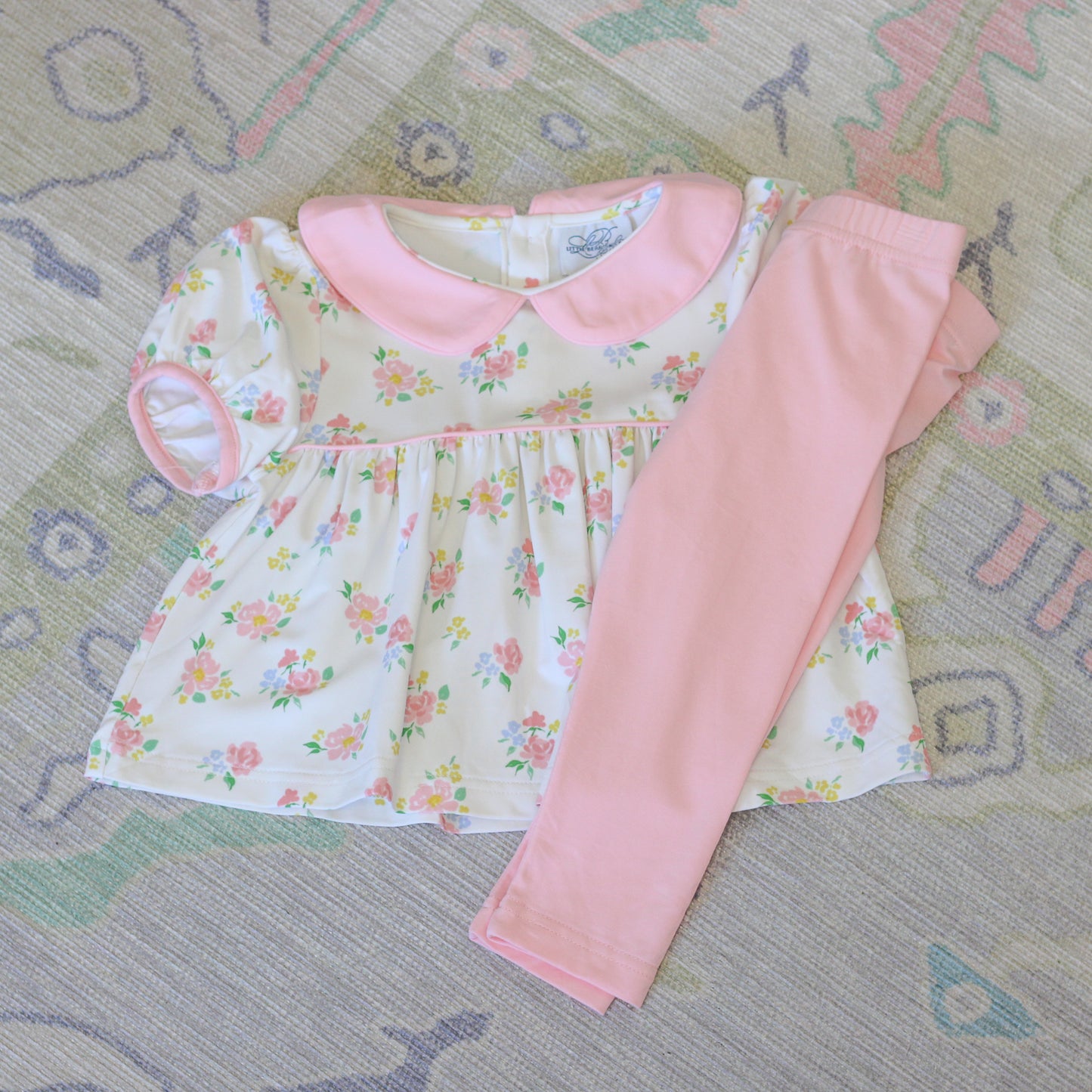 ANDI FLORAL KNIT LEGGING SET