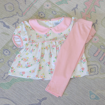 ANDI FLORAL KNIT LEGGING SET