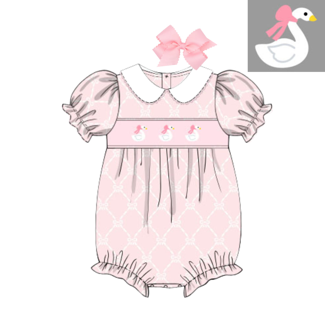 SMOCKED MOTHER GOOSE BUBBLE