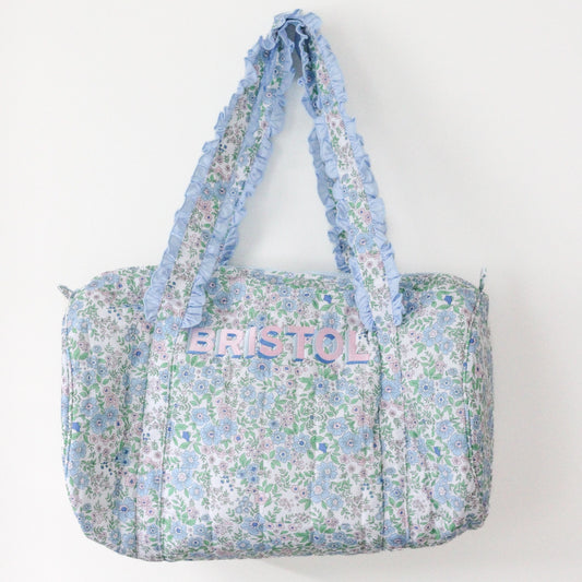 WESLIE FLORAL QUILTED DUFFEL